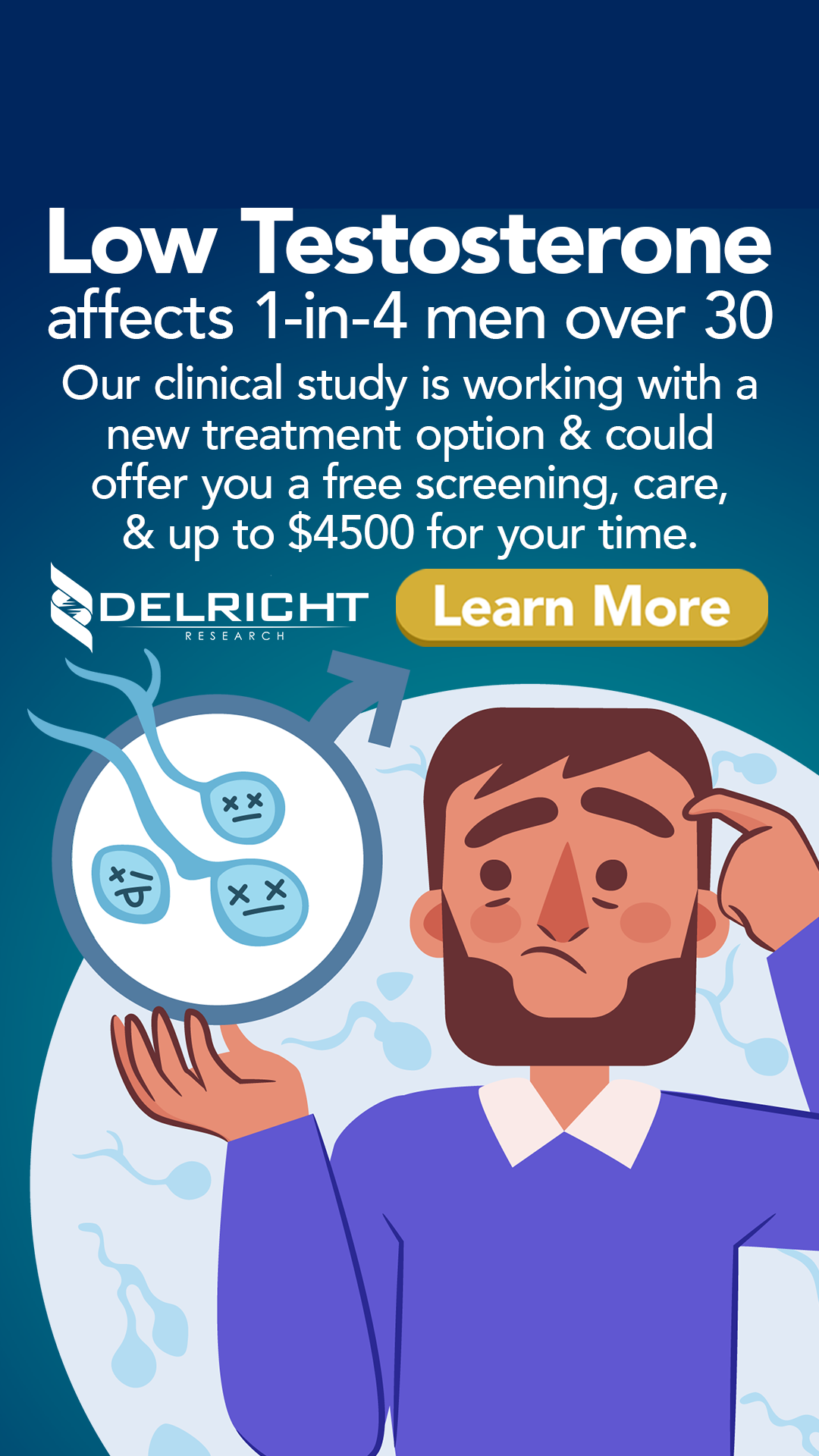 DelRicht Research Facebook ad