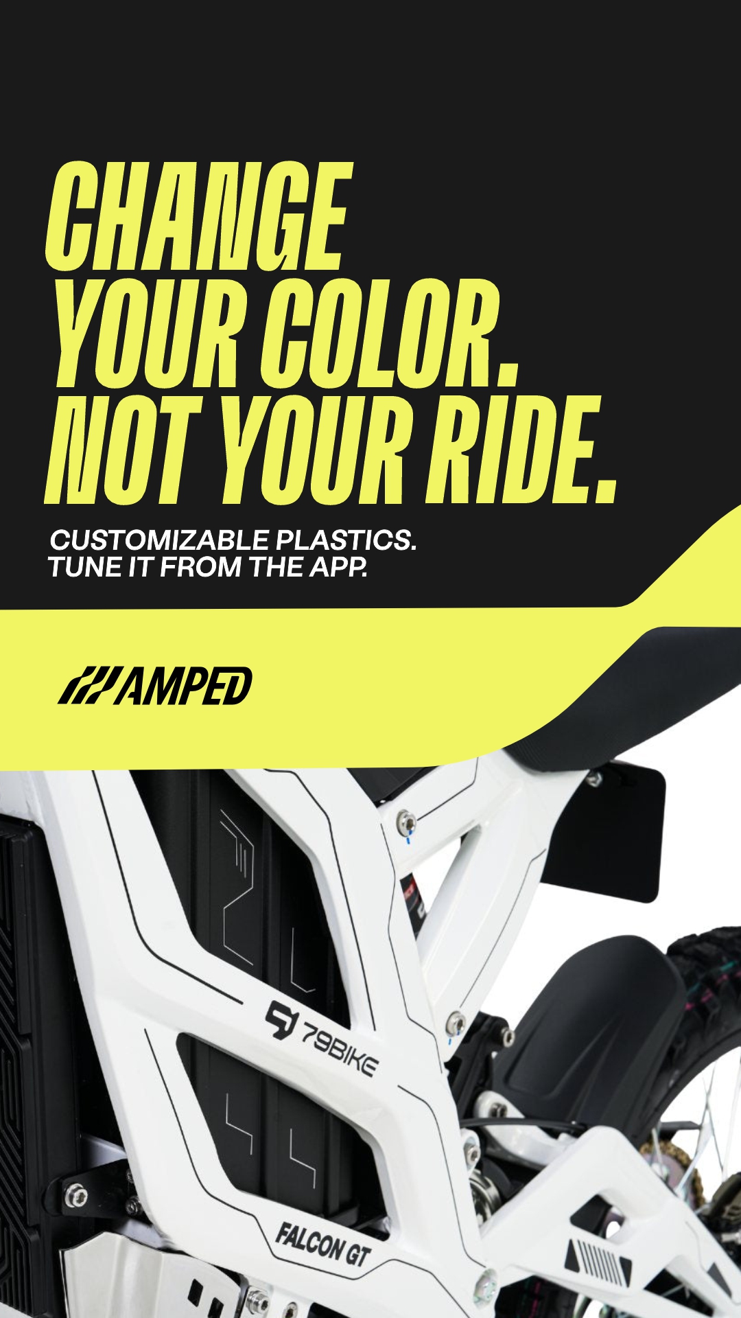 Amped Bikes Facebook ad