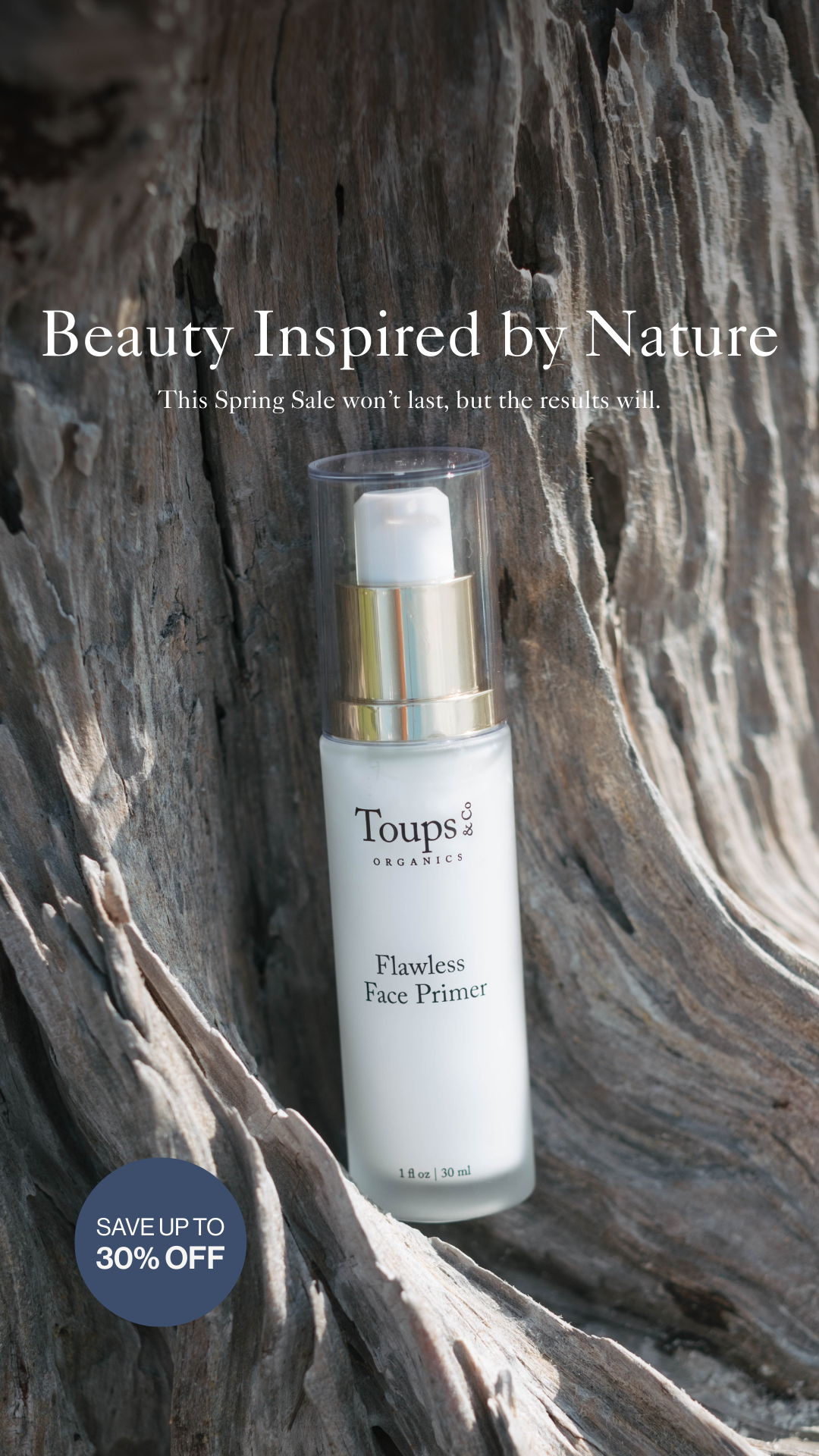 Toups and Co Organics Facebook ad