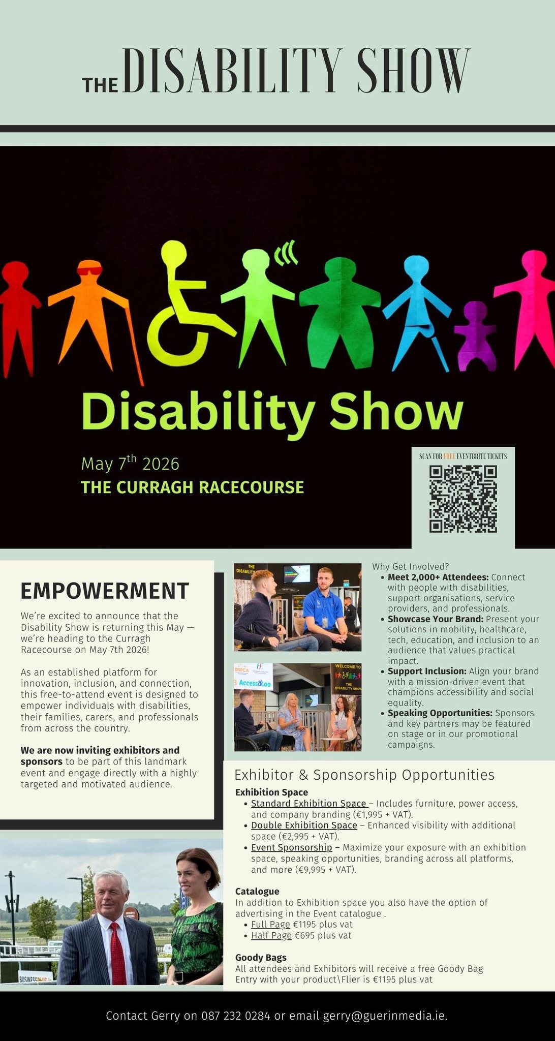 Disability Show Facebook ad: Disability Show 2026, Exhibitors Wanted!