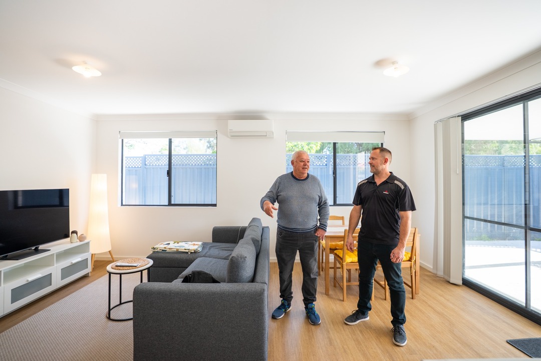 Summit Homes Facebook ad: A granny flat to for their son's future