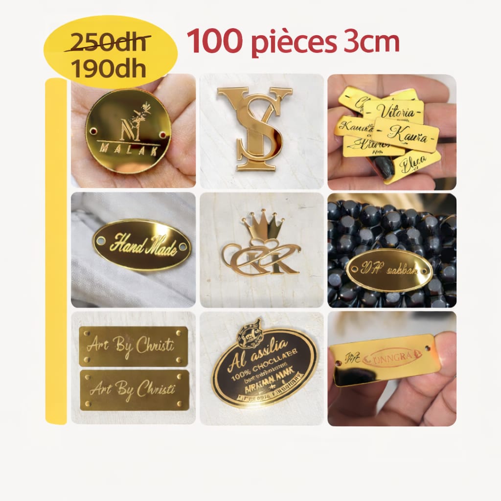 Jawhar shop Facebook ad: لمّع علامتك التجارية بنقش ذهبي فريد!