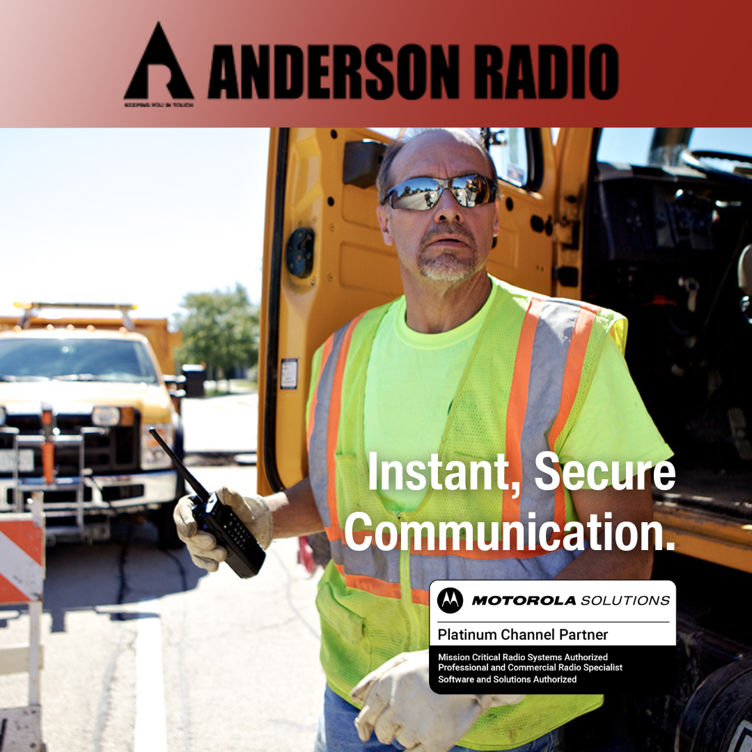 Anderson Radio, Inc. Facebook ad: When clear communication matters, count on Anderson Radio.