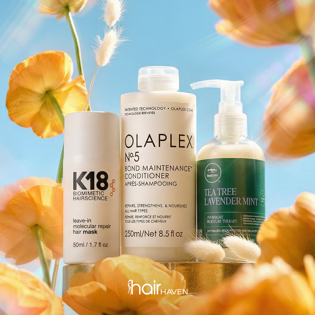 Hair Haven Facebook ad: Spring is your sign to refresh your routine