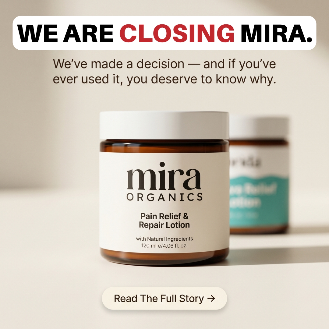 Mira Organics Facebook ad