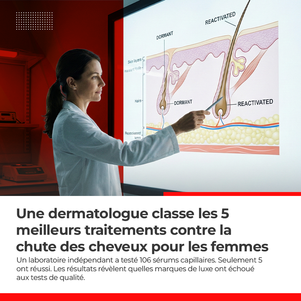 La Revue Beauté Facebook ad: Une dermatologue classe les 5 meilleurs traitements contre…