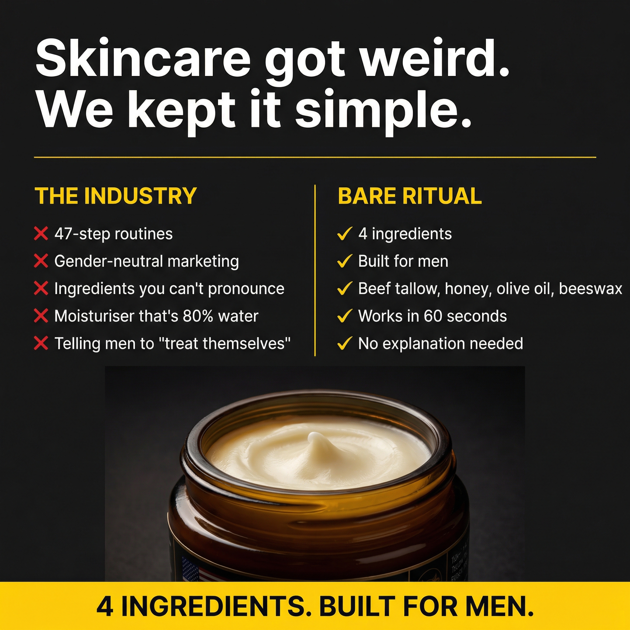 Bare Ritual Facebook ad