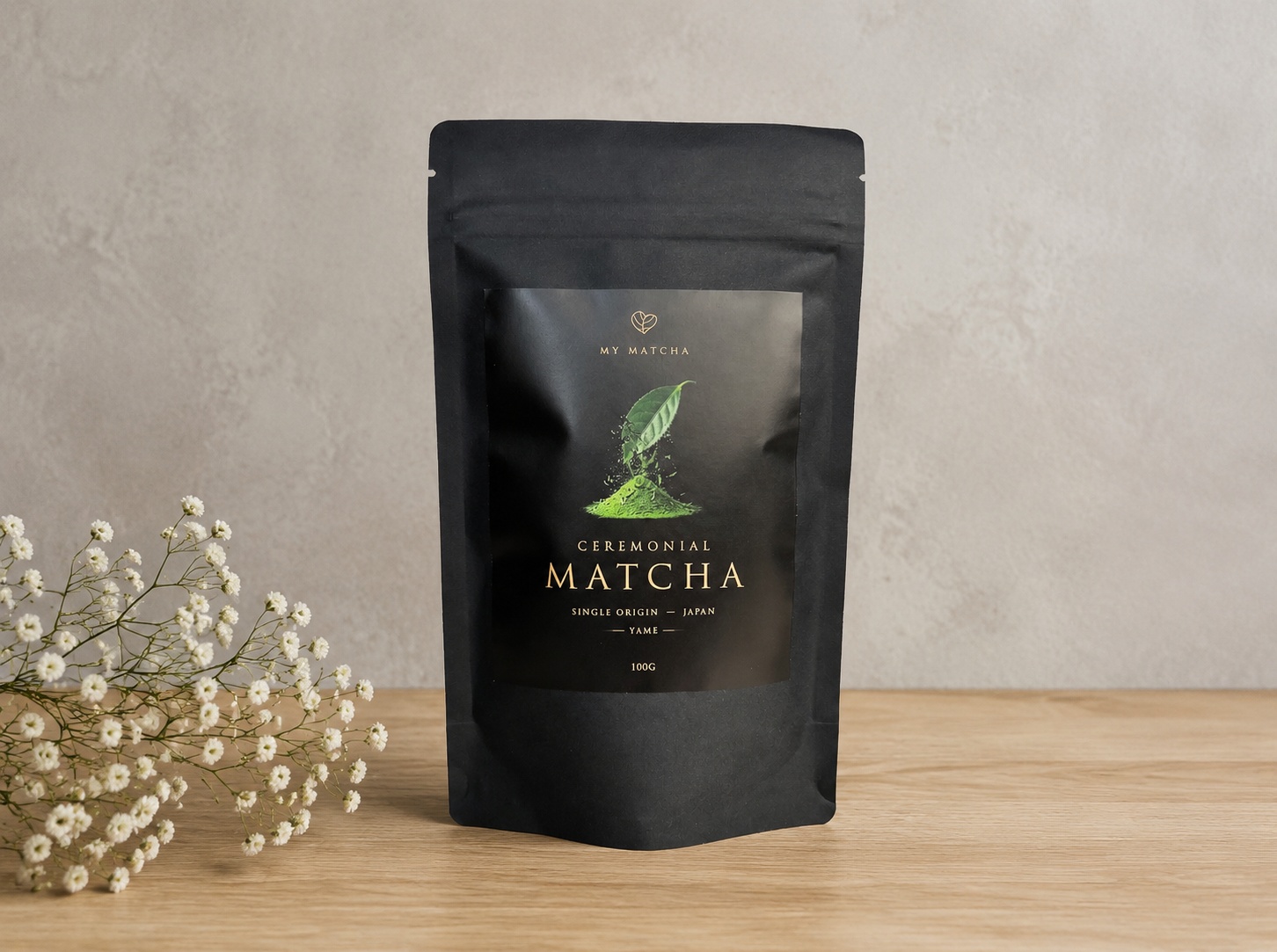 My Matcha Facebook ad: Doprajte si autentickú ceremoniálnu matchu z Japonska.