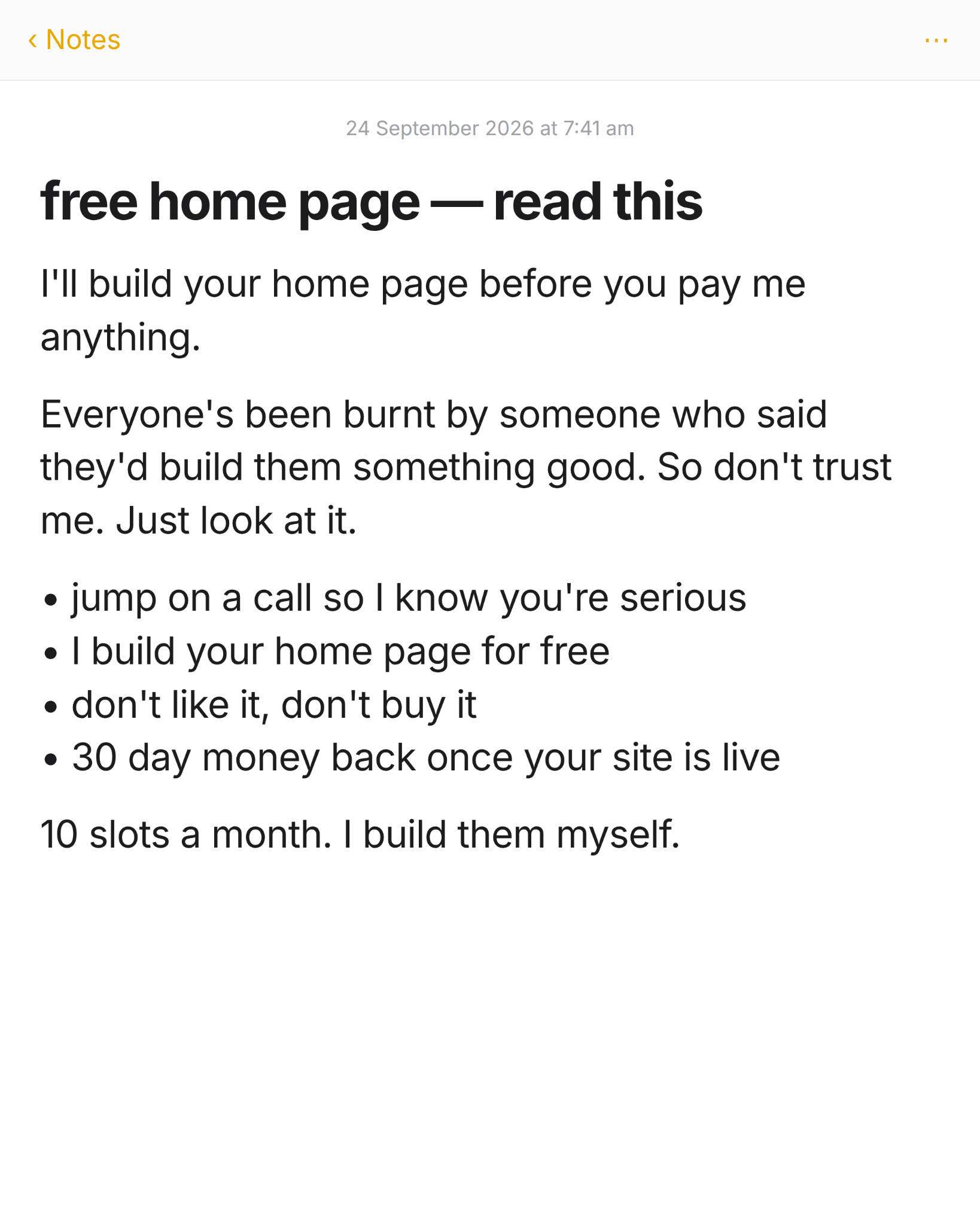 Rankify Facebook ad: Trusted by 100+ brands, Not a single refund yet.