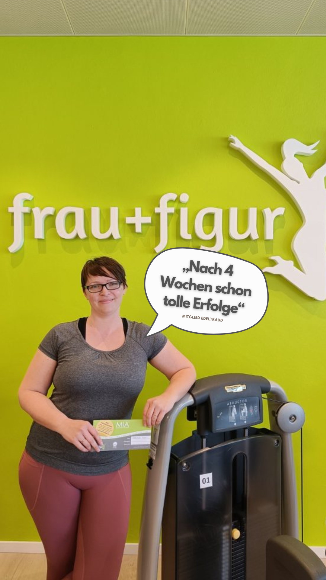frau+figur Fitnessclubs für Frauen Facebook ad