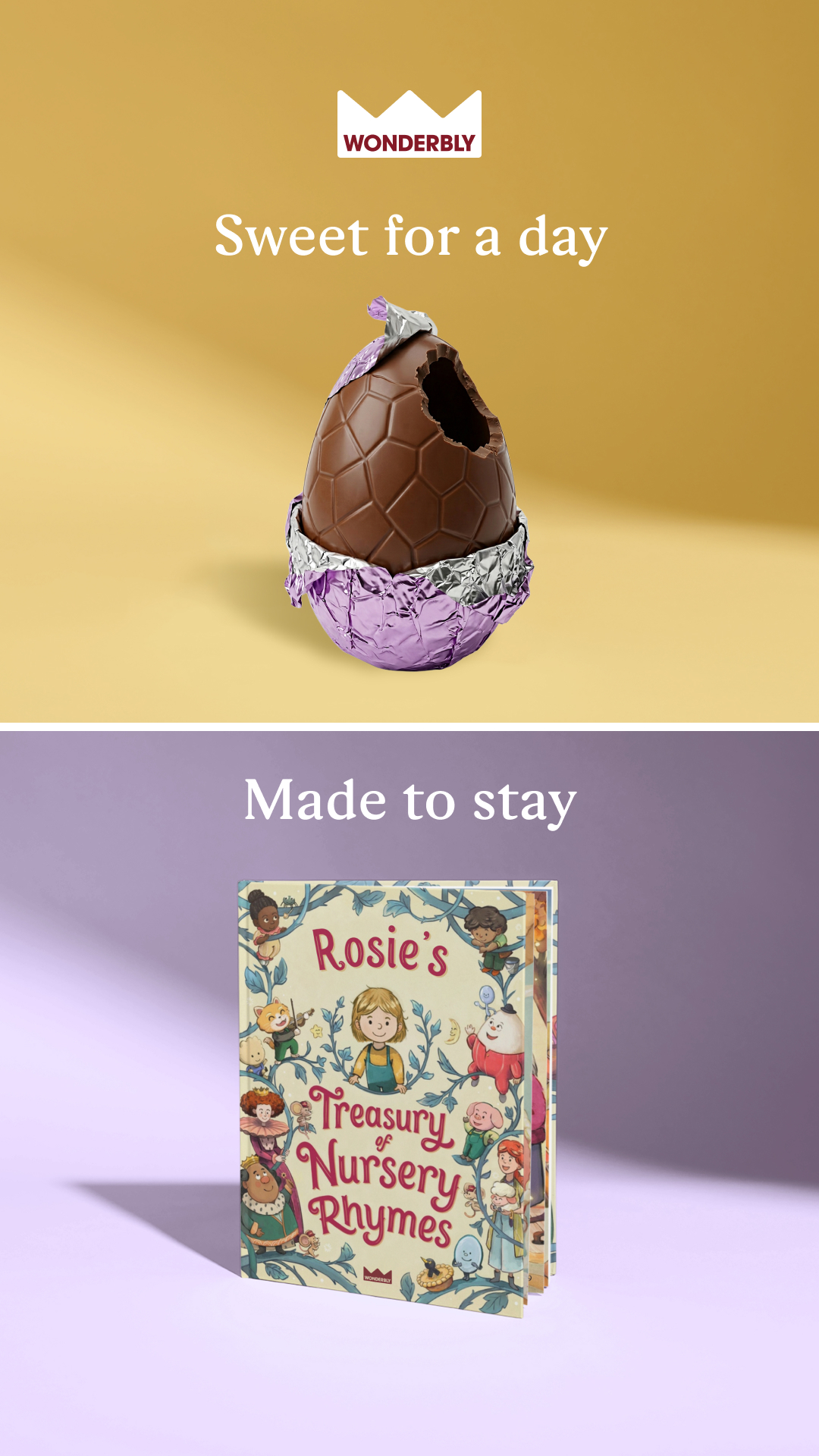 Wonderbly Facebook ad