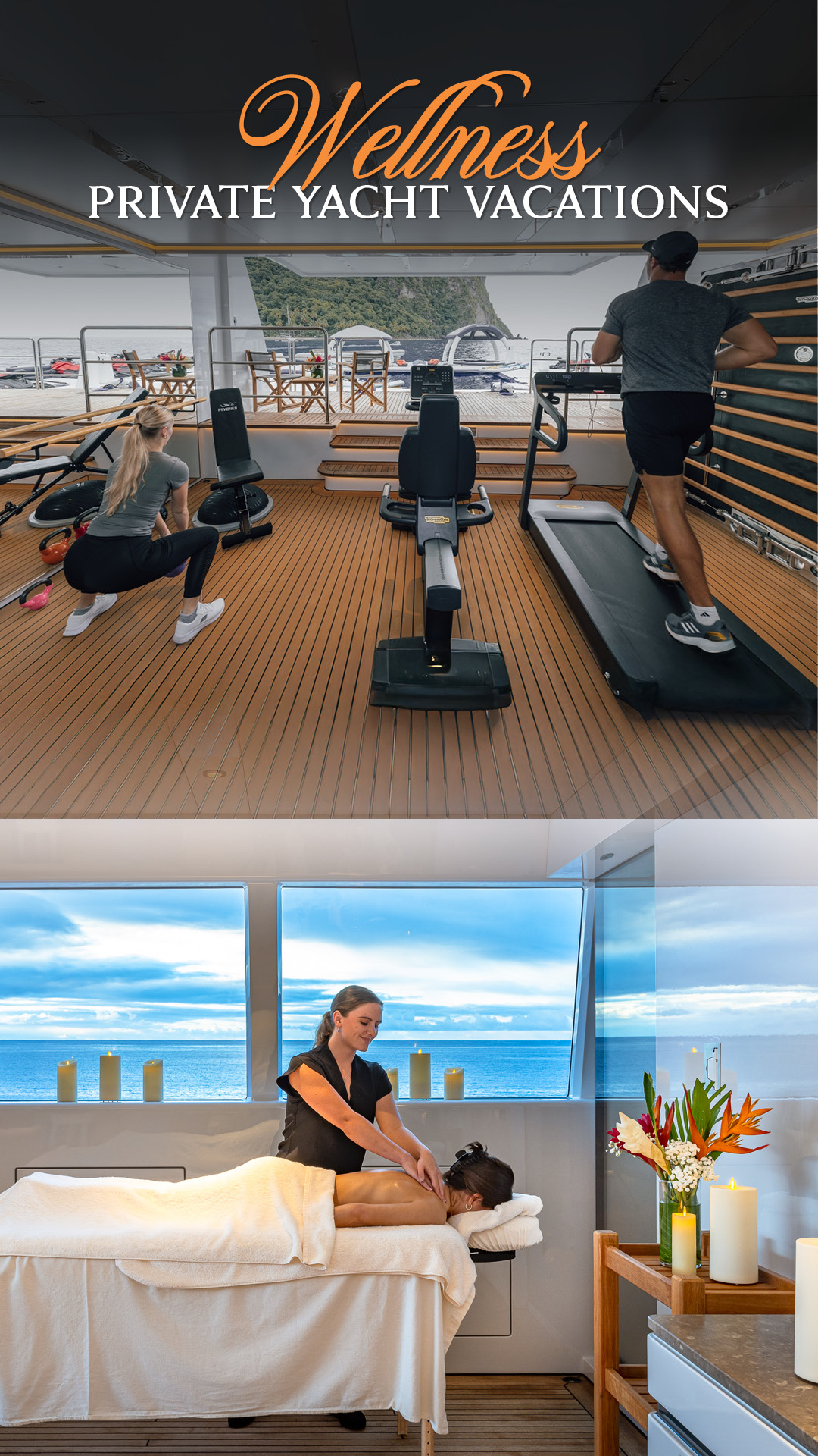 Worth Avenue Yachts Facebook ad: Serenity at Sea with Worth Avenue Yachts