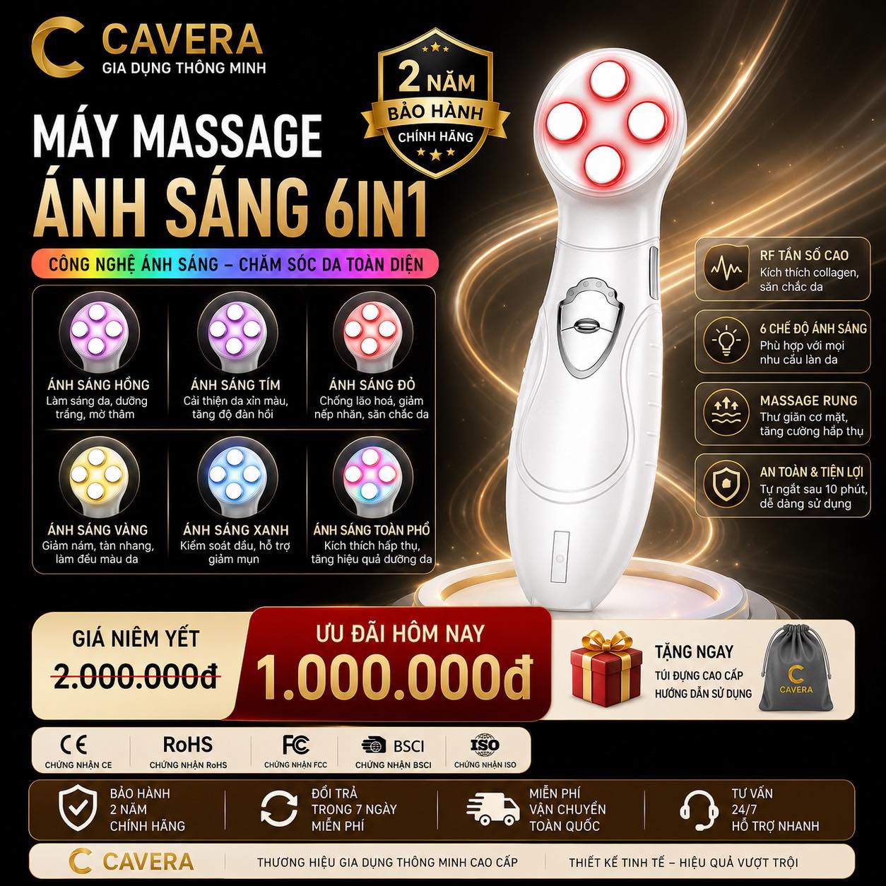 Cavera-Chuyên gia làm đẹp Facebook ad: CAVERA, CHUYÊN GIA LÀM ĐẸP