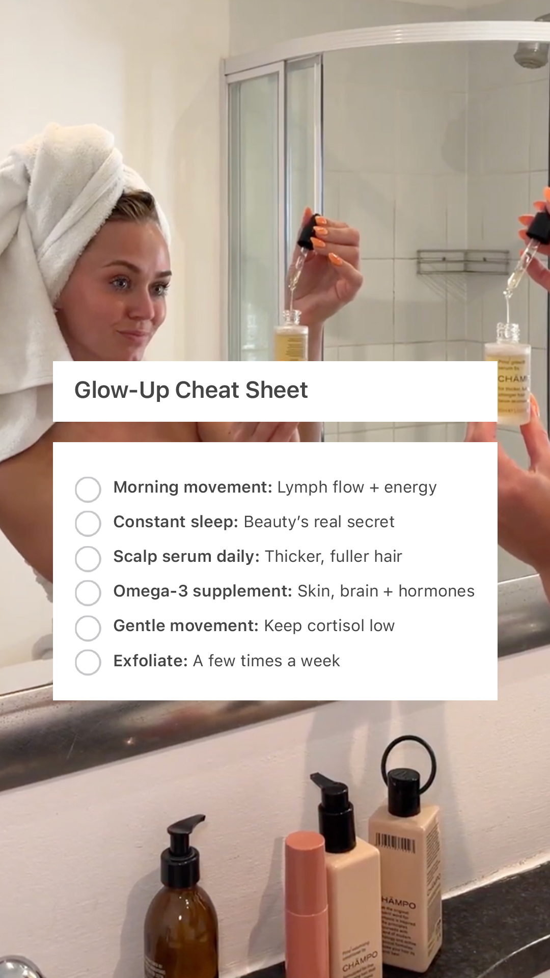 Chāmpo Haircare Facebook ad