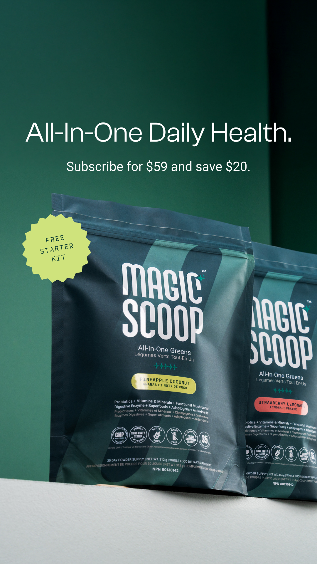 Magic Scoop Facebook ad