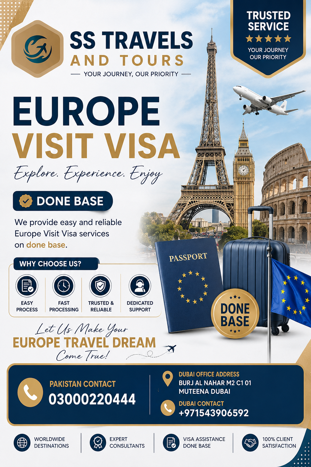 SS Travel and Tours Facebook ad