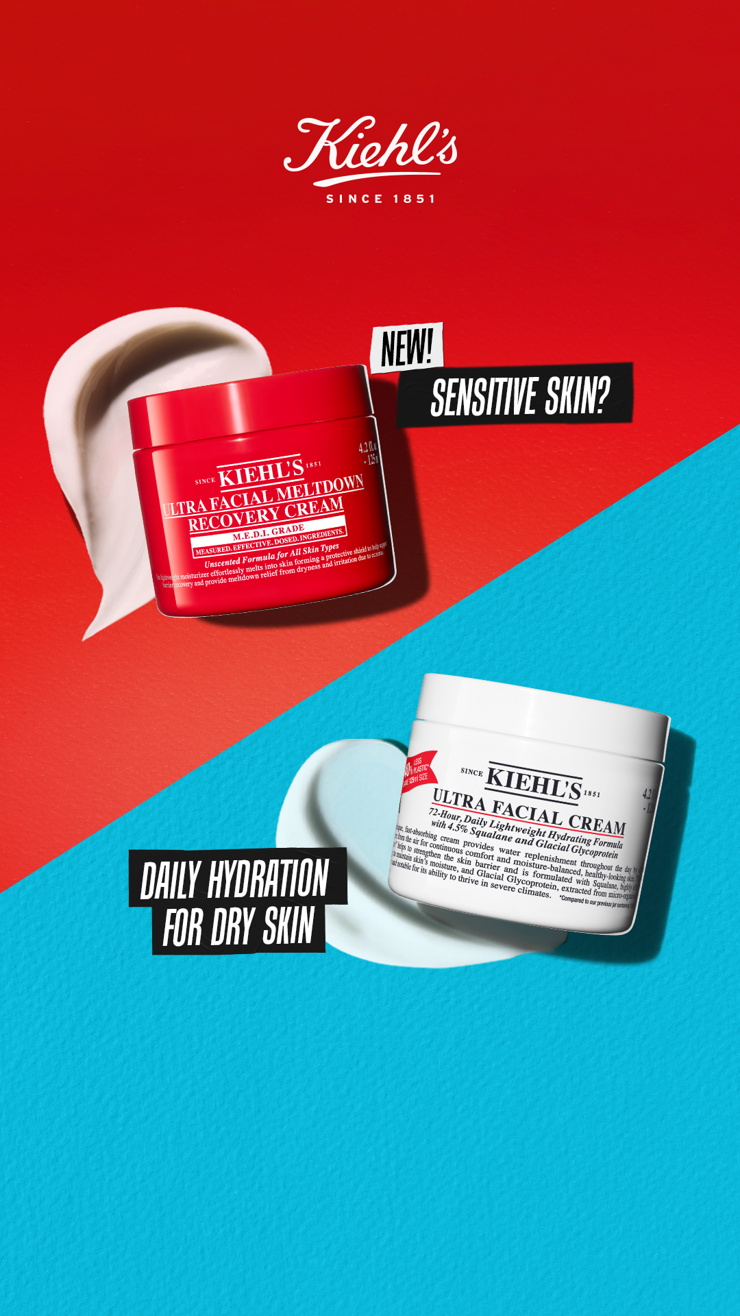 Kiehl's Facebook ad from Feb 11, 2026