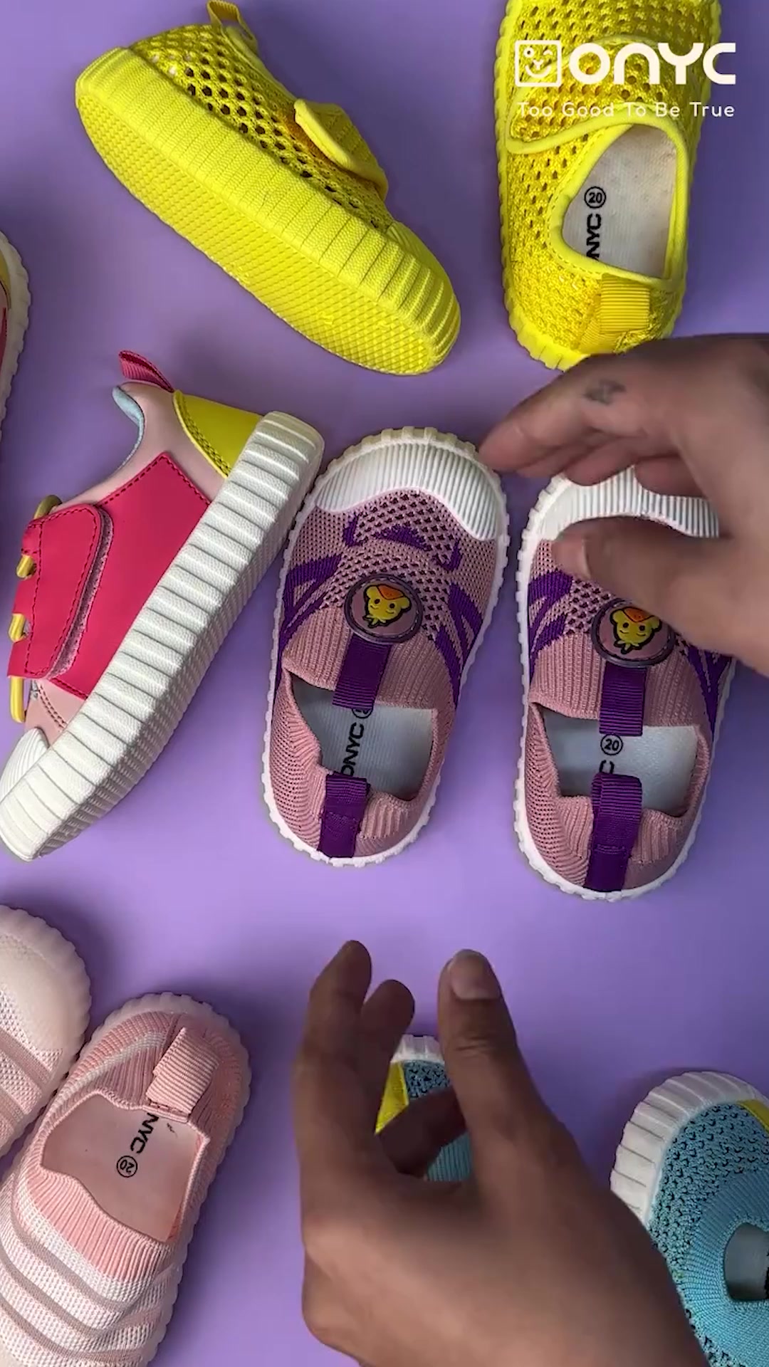 ONYC Facebook ad: India’s #1 Kids Shoes, On Sale!