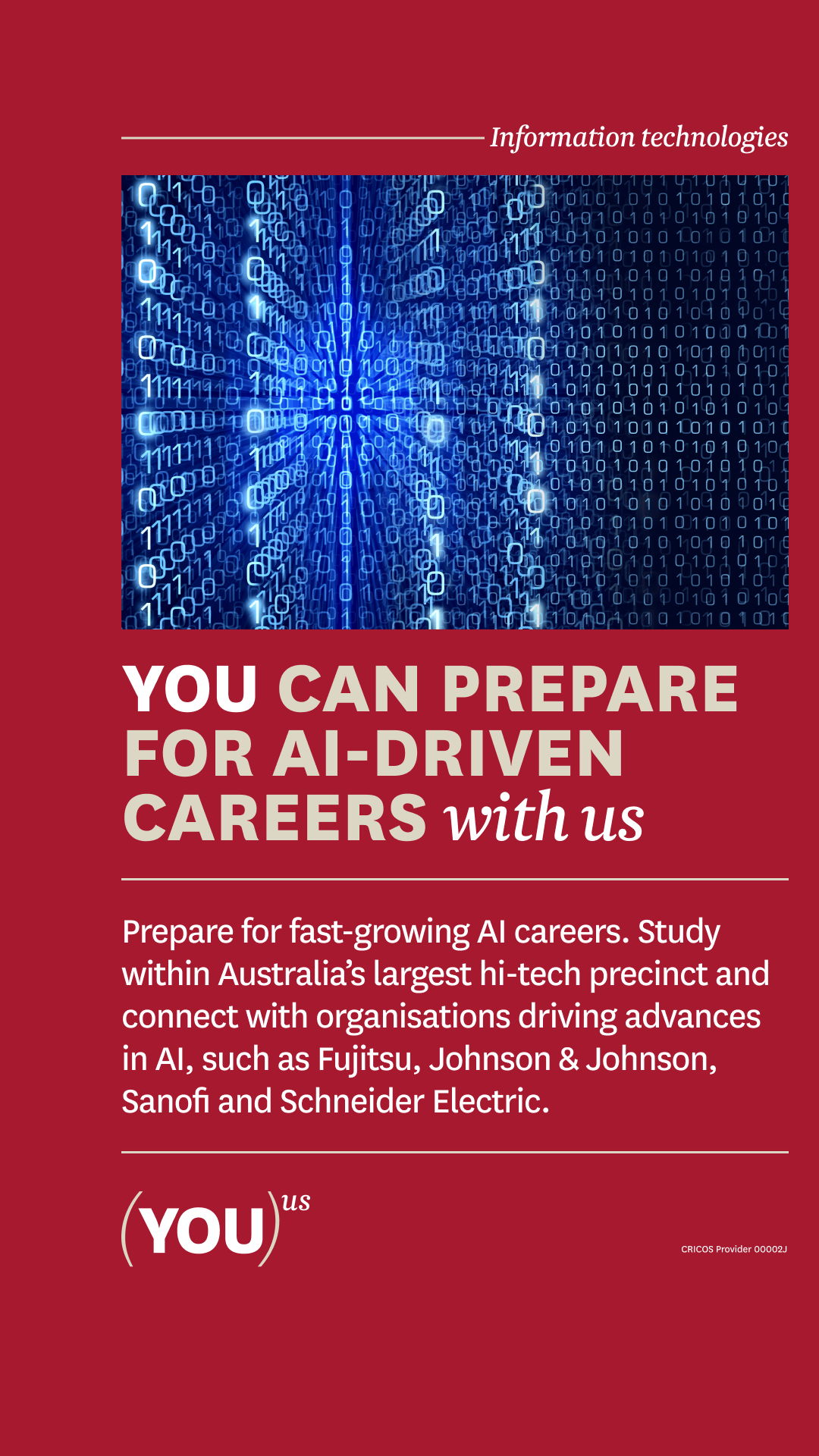 Macquarie University Facebook ad from Apr 15, 2026