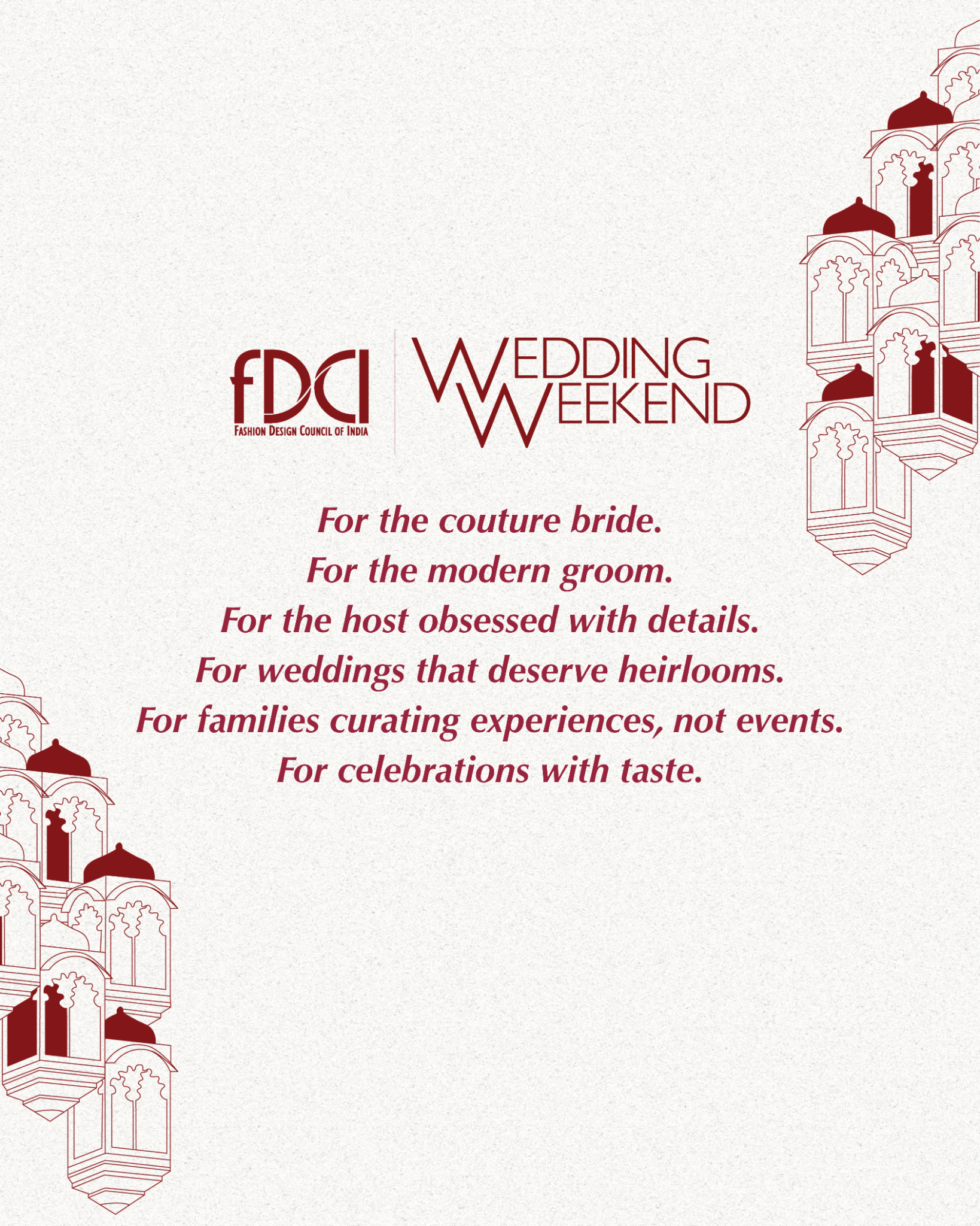 Fashion Design Council of India Facebook ad: Exceptional jewellery. Timeless craftsmanship.