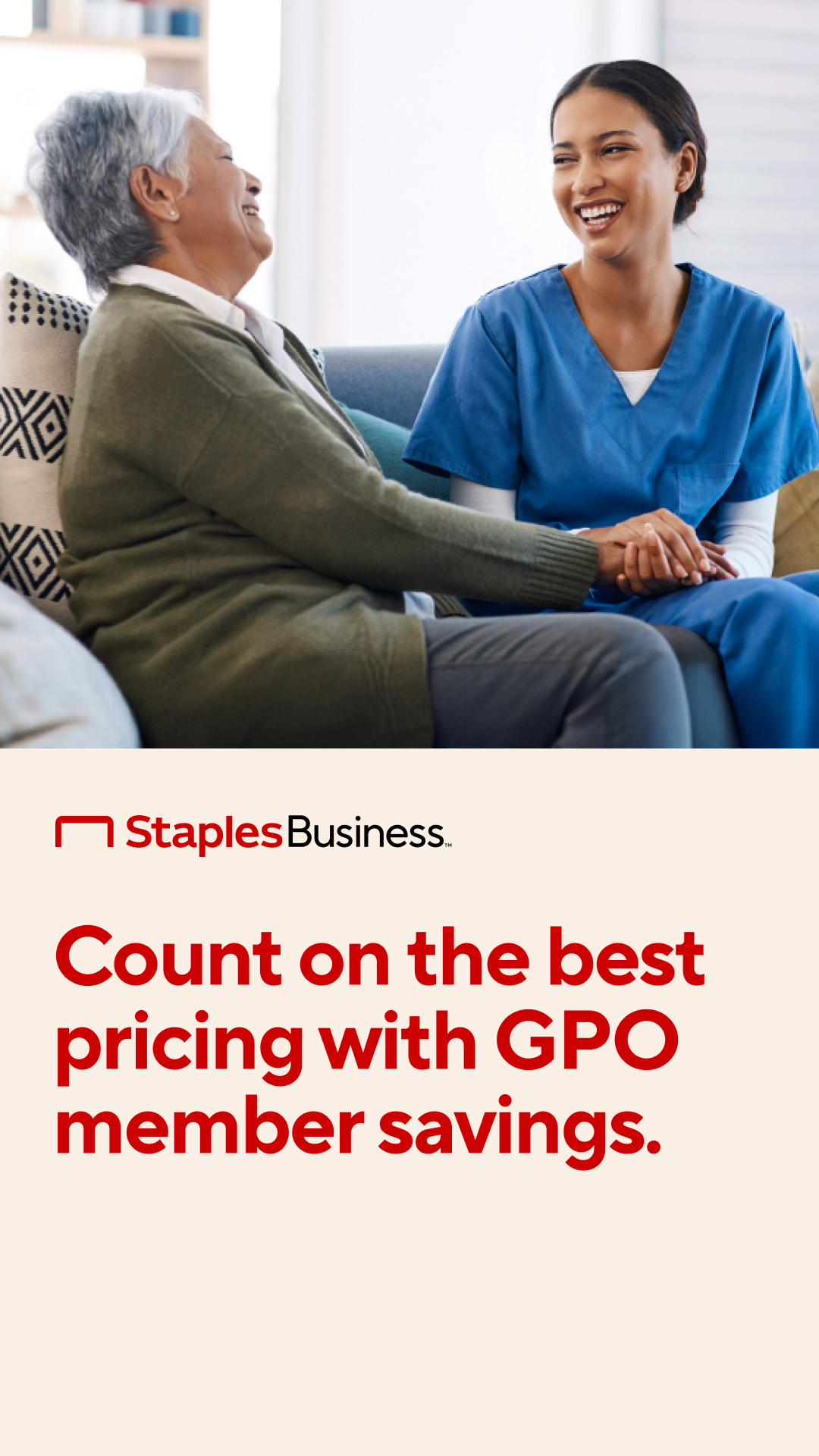 Staples Business Facebook ad