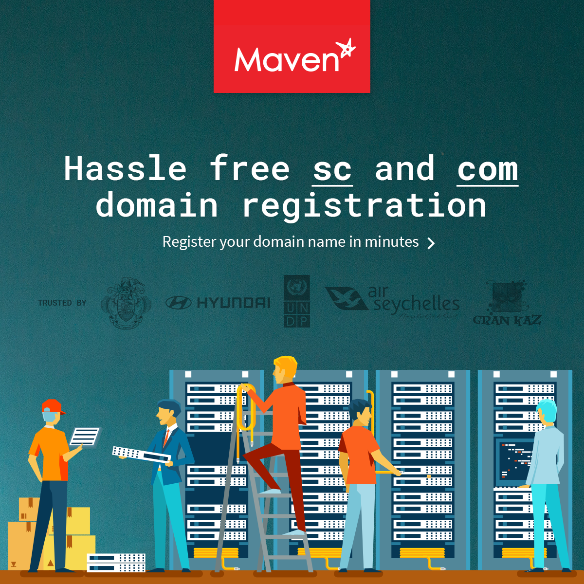 Seyhost by Maven Facebook ad