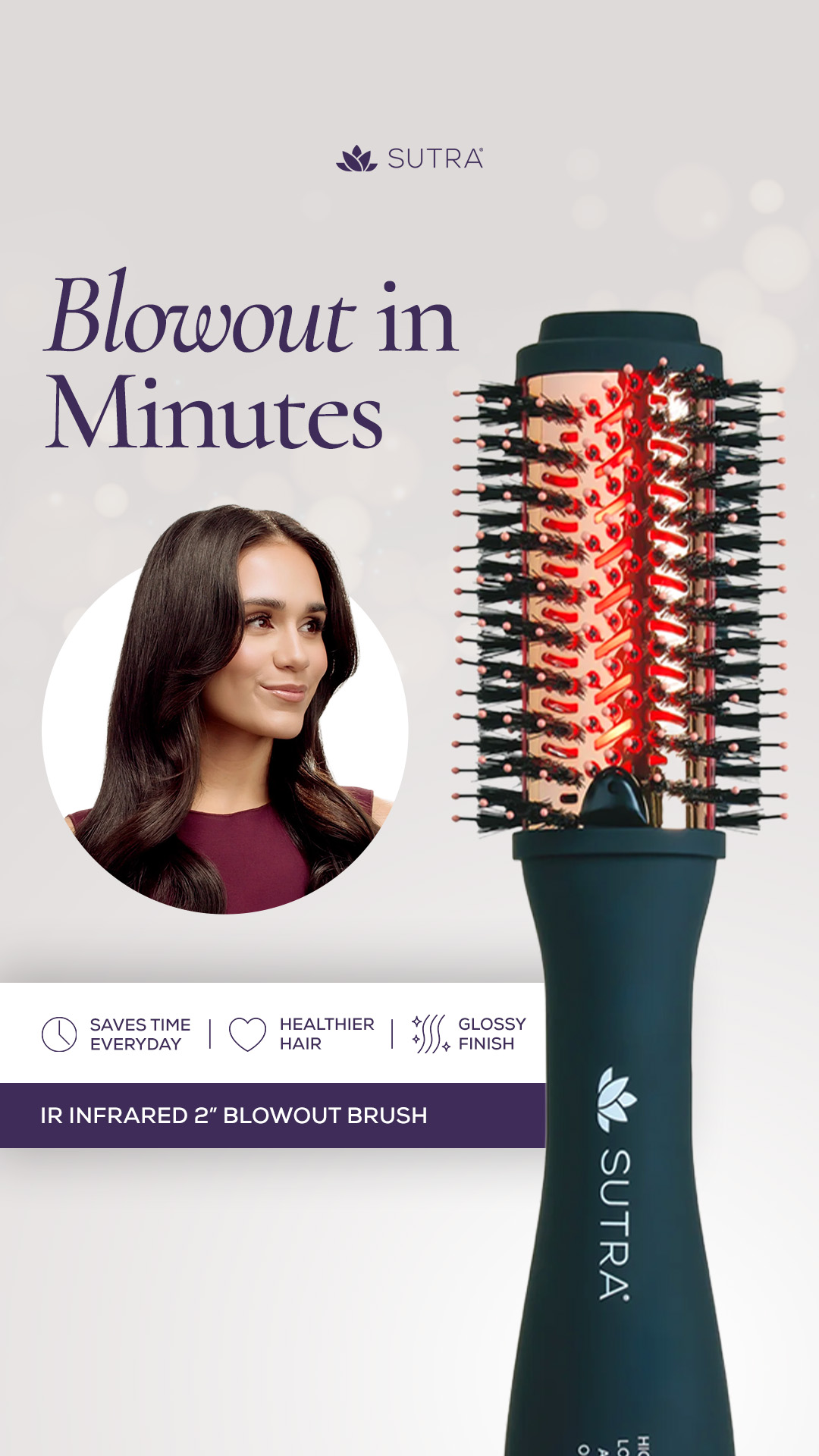 Sutra Beauty Facebook ad: IR Infrared Blowout Brush