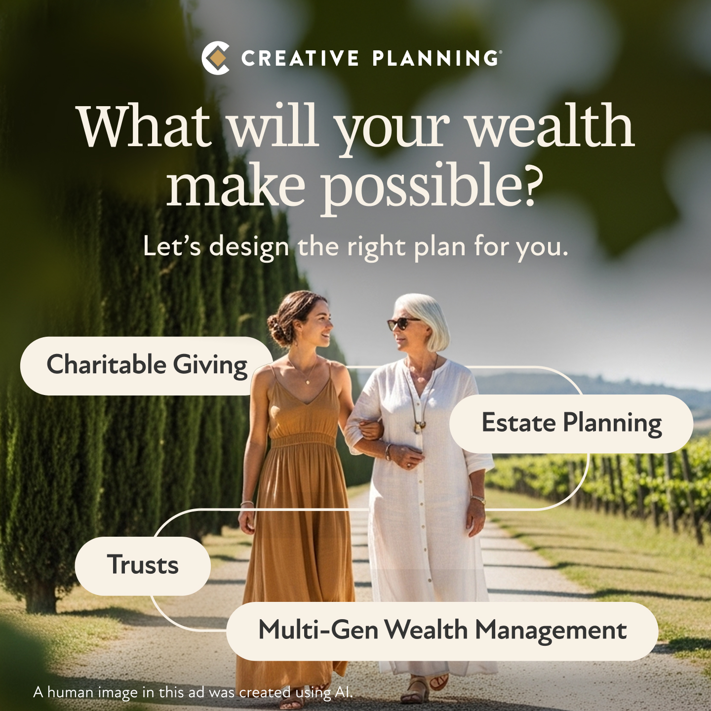 Creative Planning, LLC Facebook ad