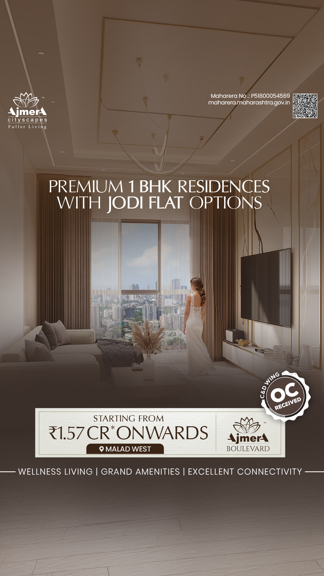 Ajmera - City Scapes Facebook ad from Jun 10, 2026