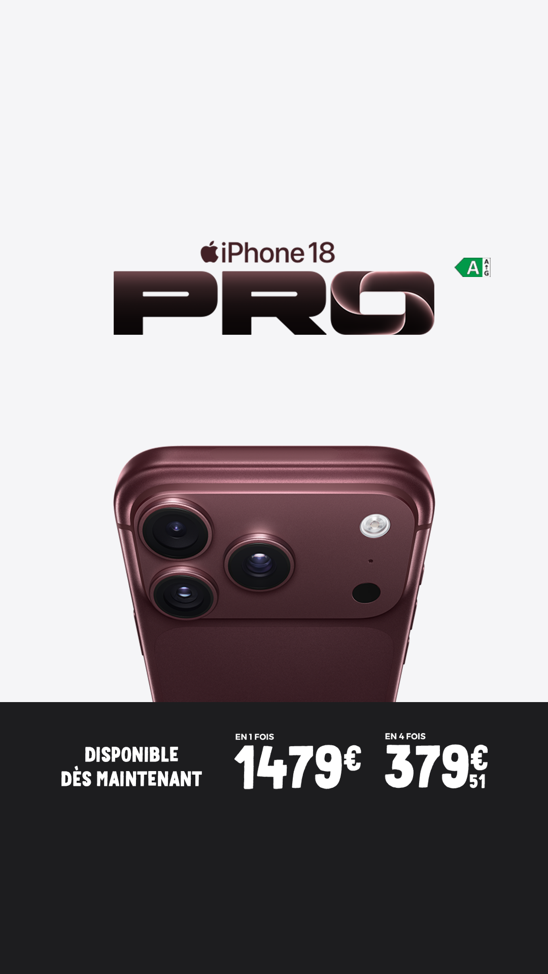 Cdiscount Facebook ad: Précommander maintenant