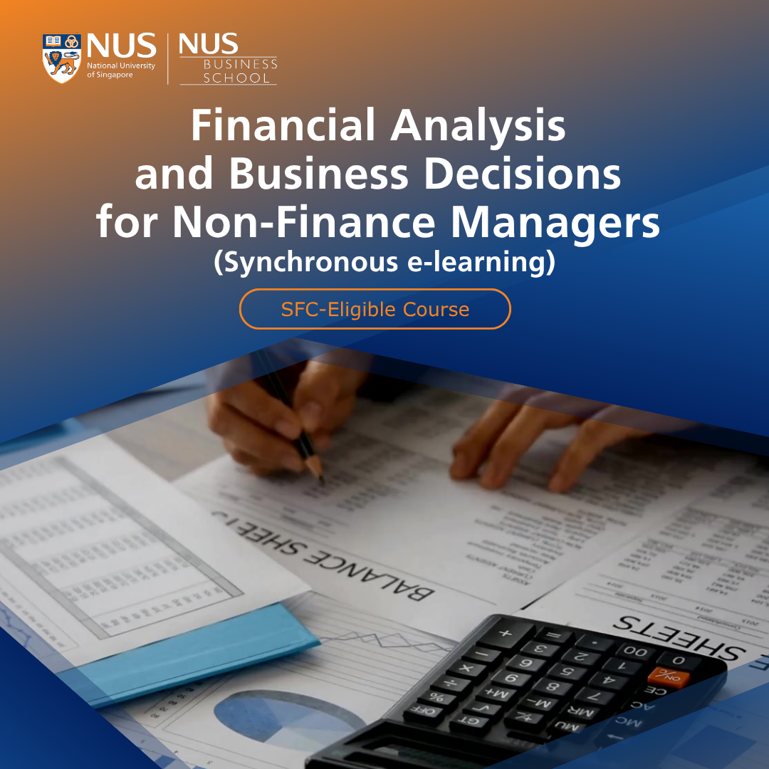 NUS Business School, National University of Singapore Facebook ad