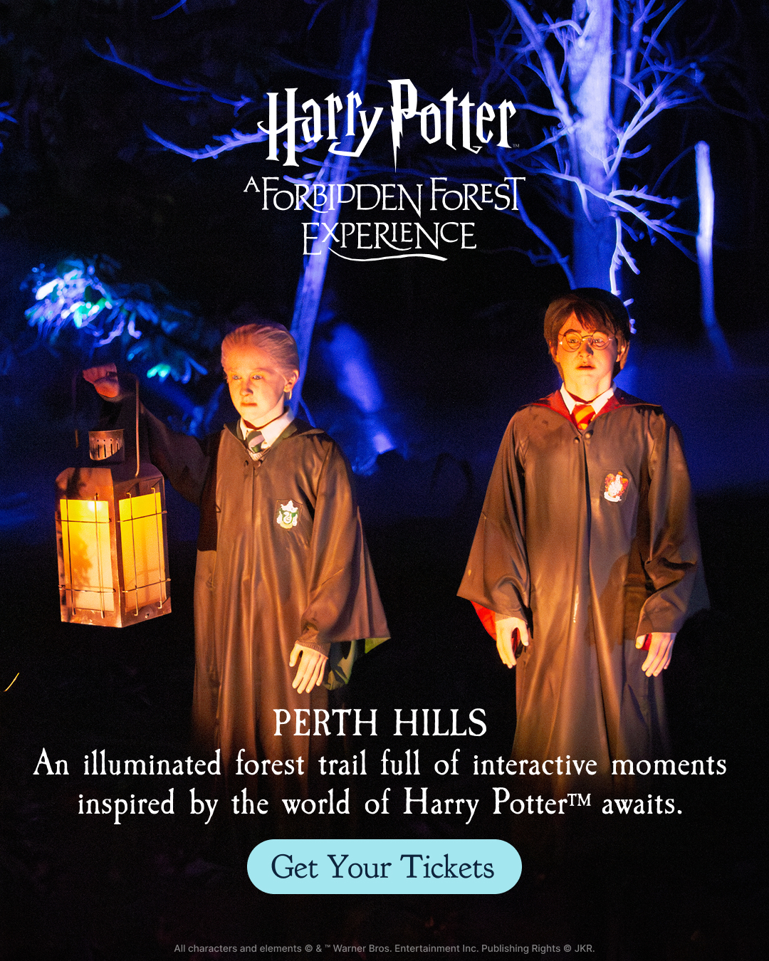Harry Potter: A Forbidden Forest Experience Facebook ad
