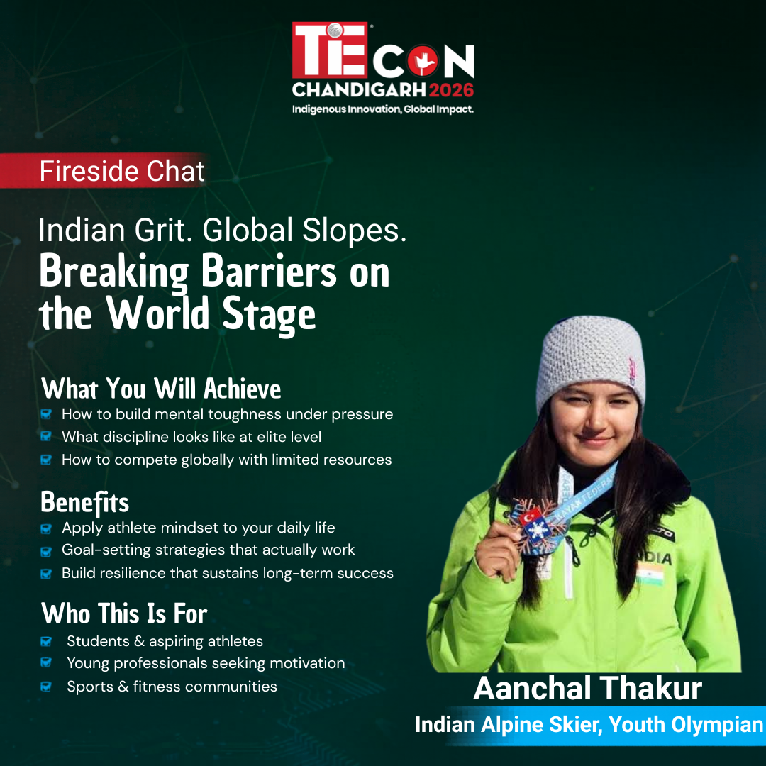 TiE Chandigarh Facebook ad: TiECON Chandigarh 2026 is happening.
