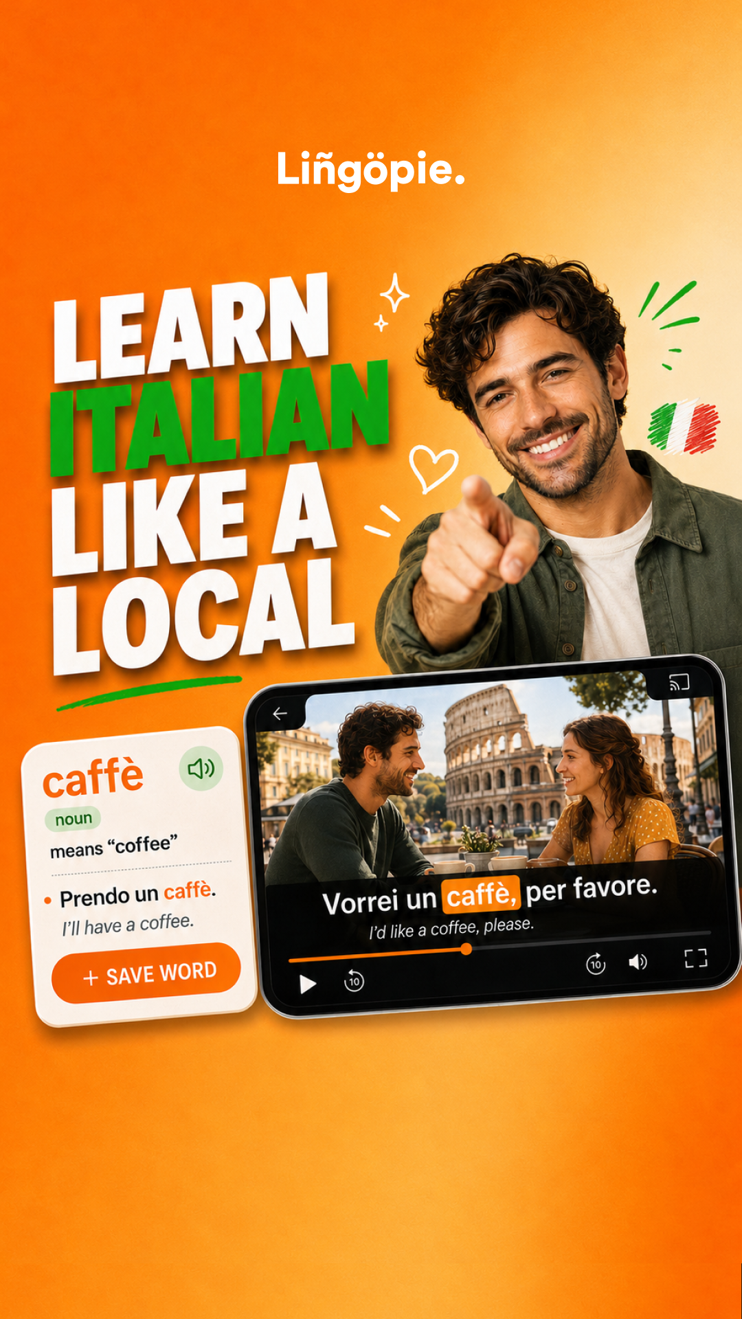 Lingopie Facebook ad from Jun 22, 2026