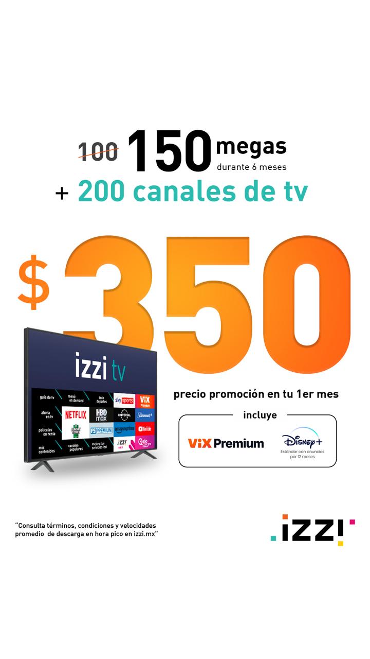 Internet y TV contrataciones izzi Facebook ad