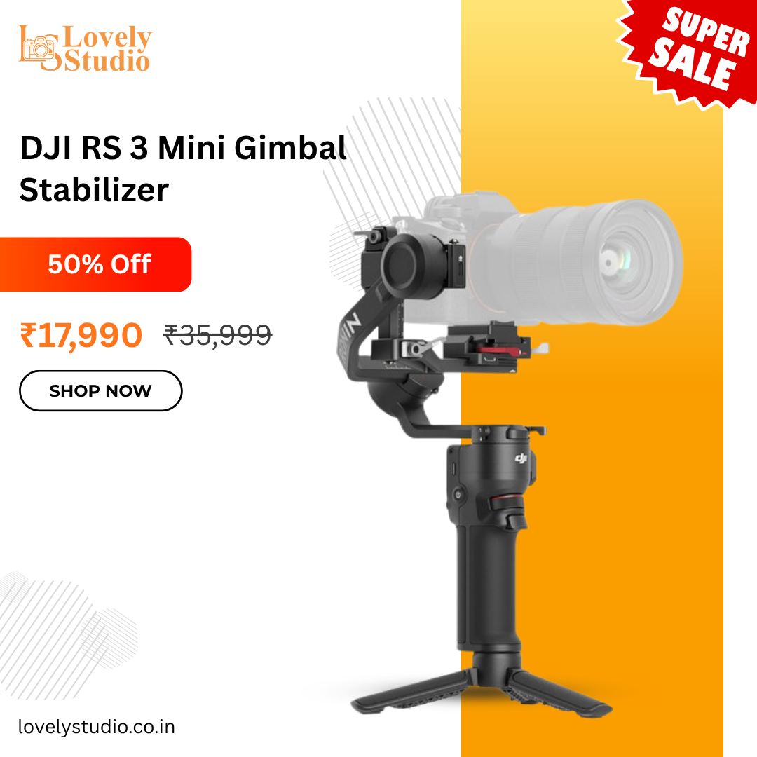 Lovely Photo Goods Facebook ad: Up to 62% OFF on Photography Equipment!