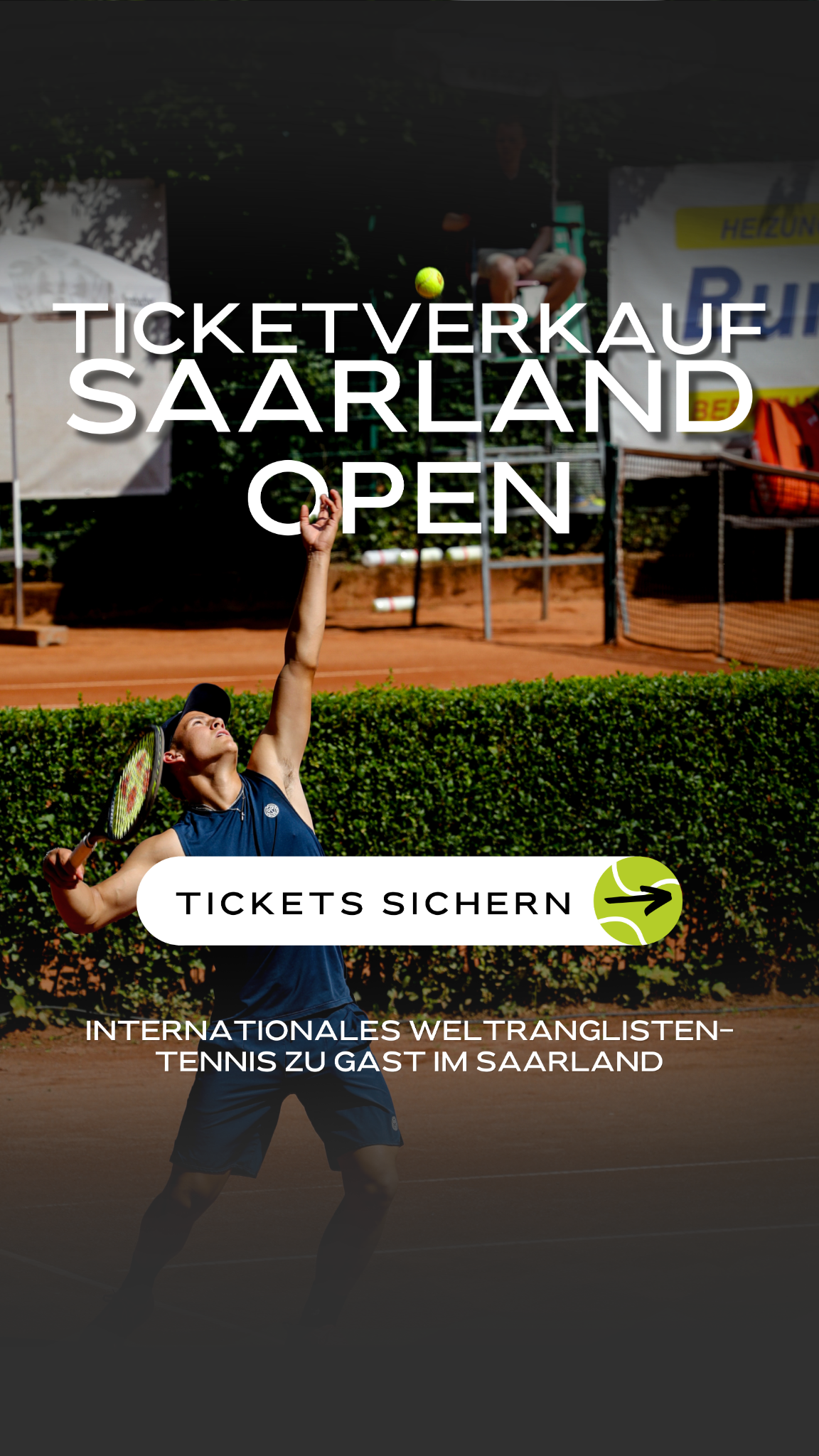 Saarland Open Facebook ad from May 28, 2026