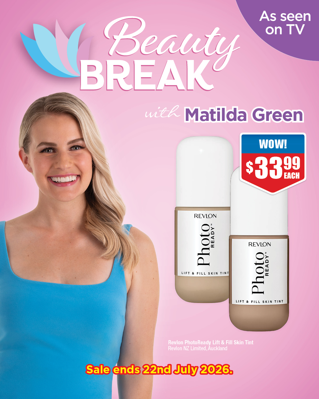 Chemist Warehouse New Zealand Facebook ad