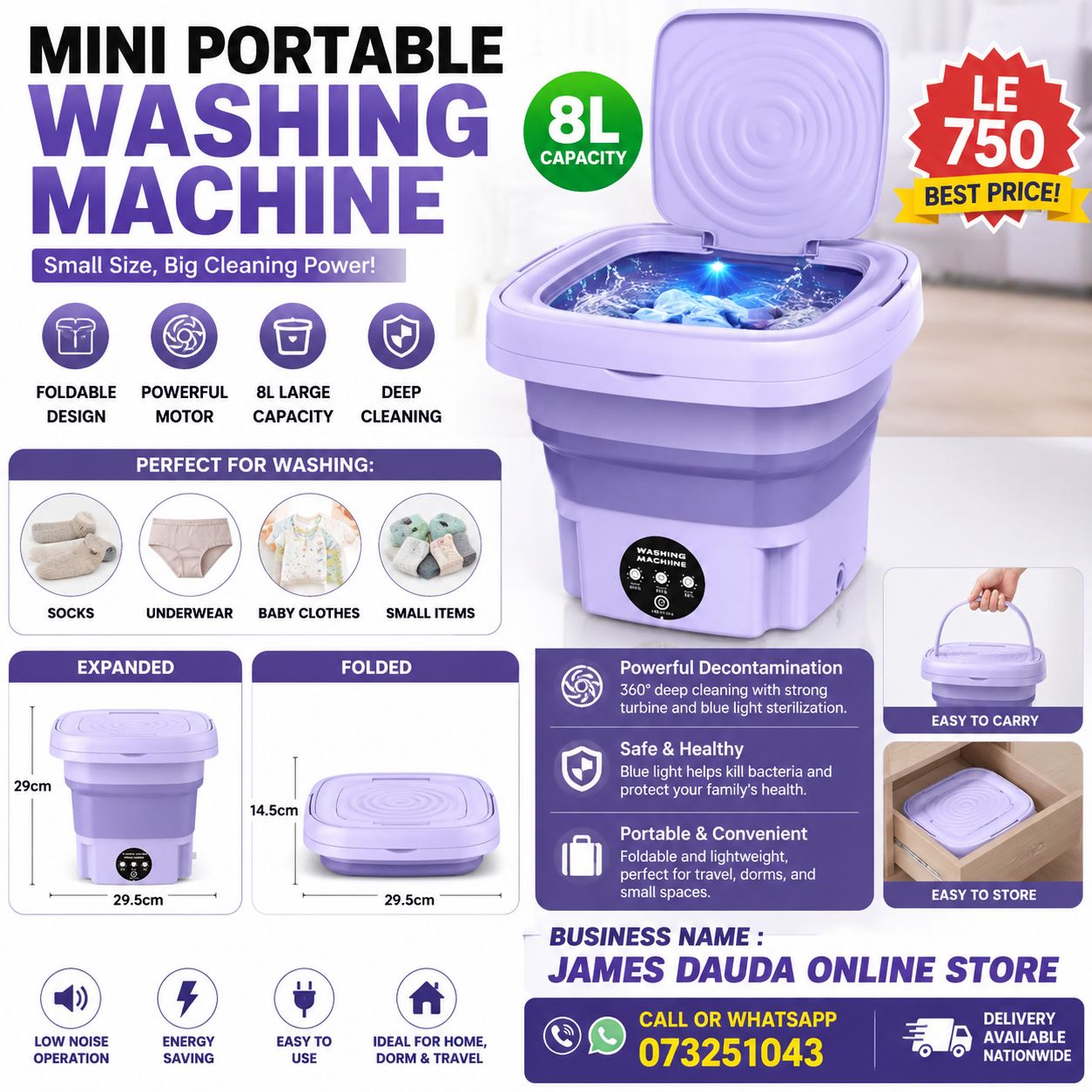 James Dauda online store  Facebook ad