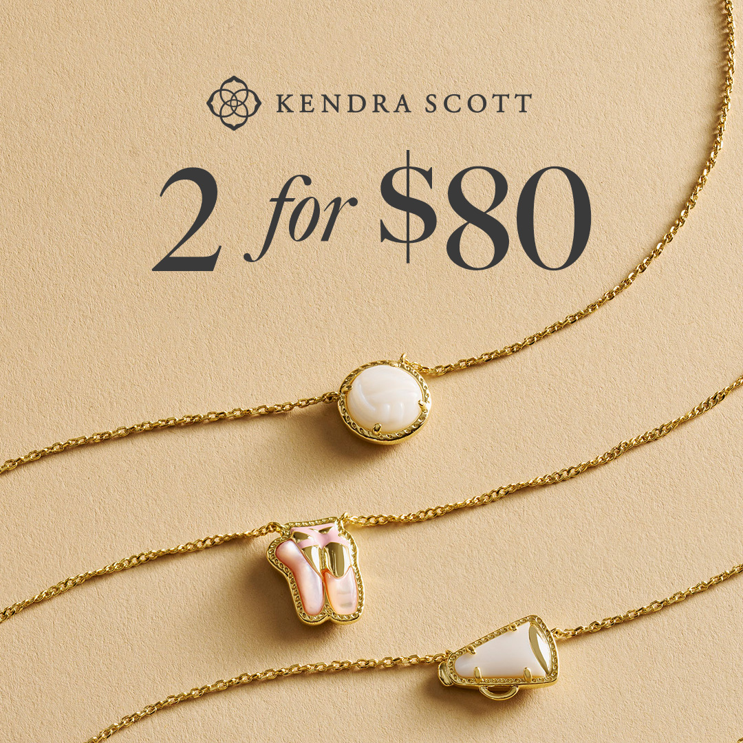 Kendra Scott Facebook ad: Shop 2 for $80