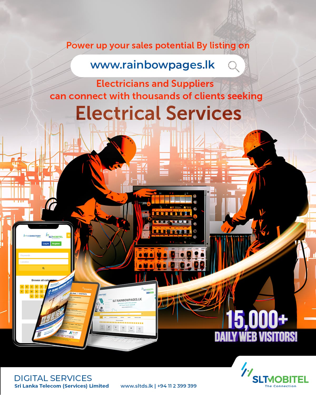 Rainbow Pages by SLT-MOBITEL Facebook ad