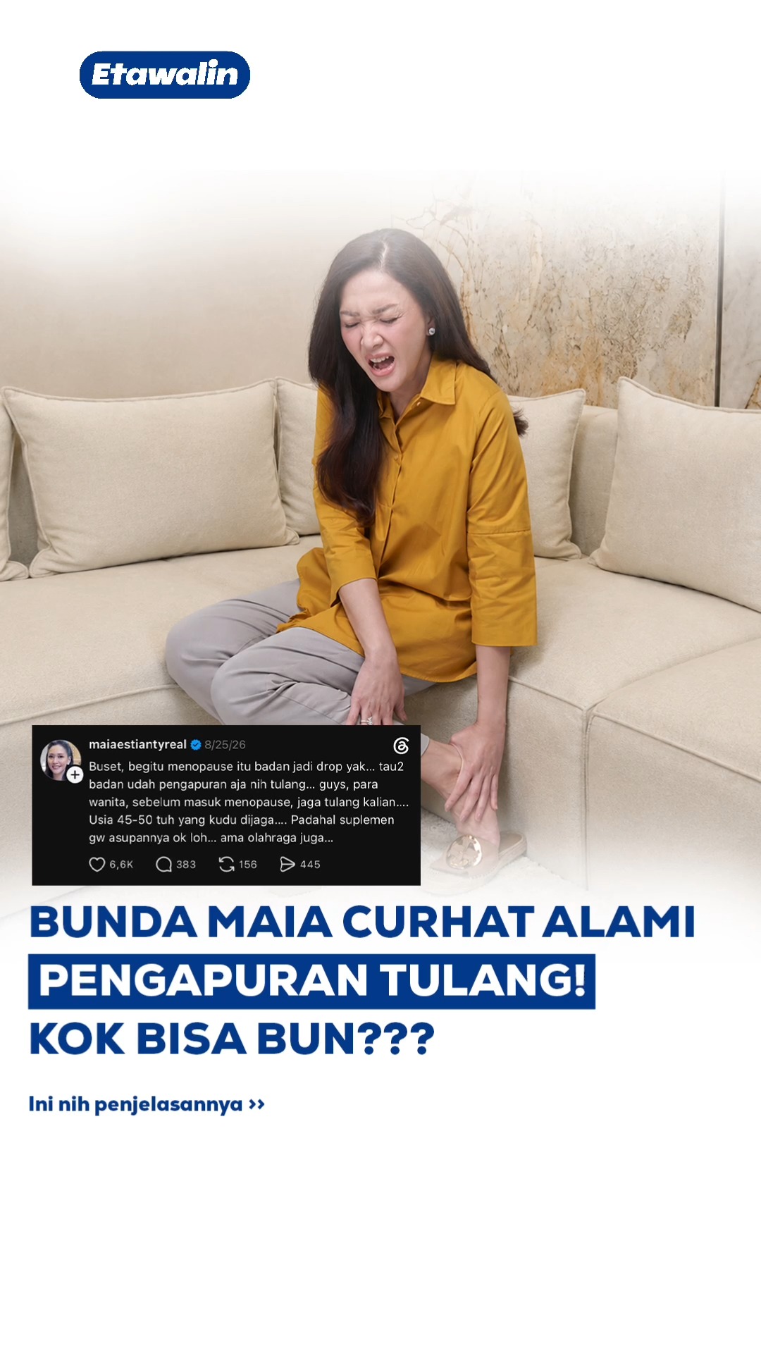Etawalin Facebook ad: Ibu-ibu, kakak-kakak… yuk kita jaga kesehatan tulang dari…
