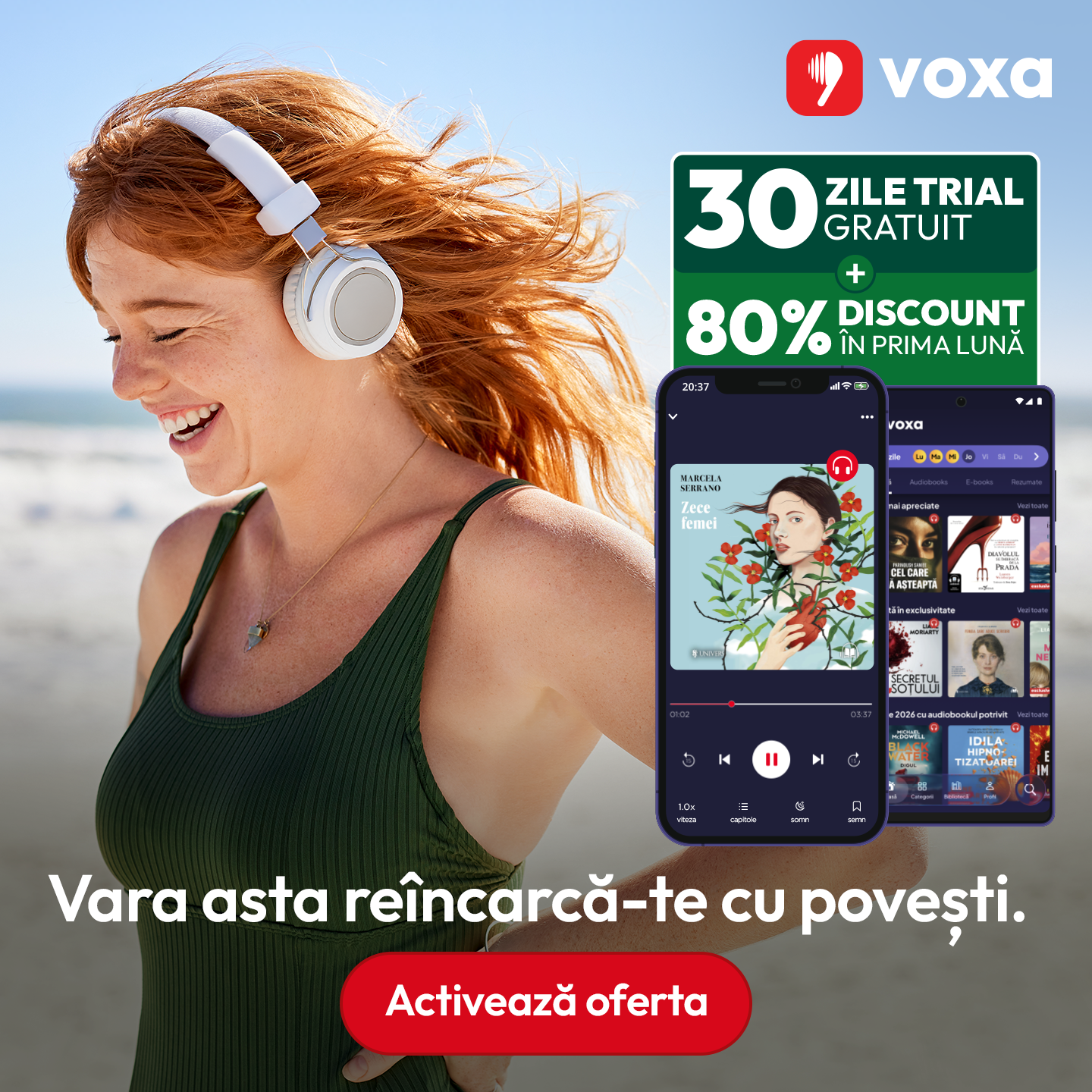 Voxa Facebook ad