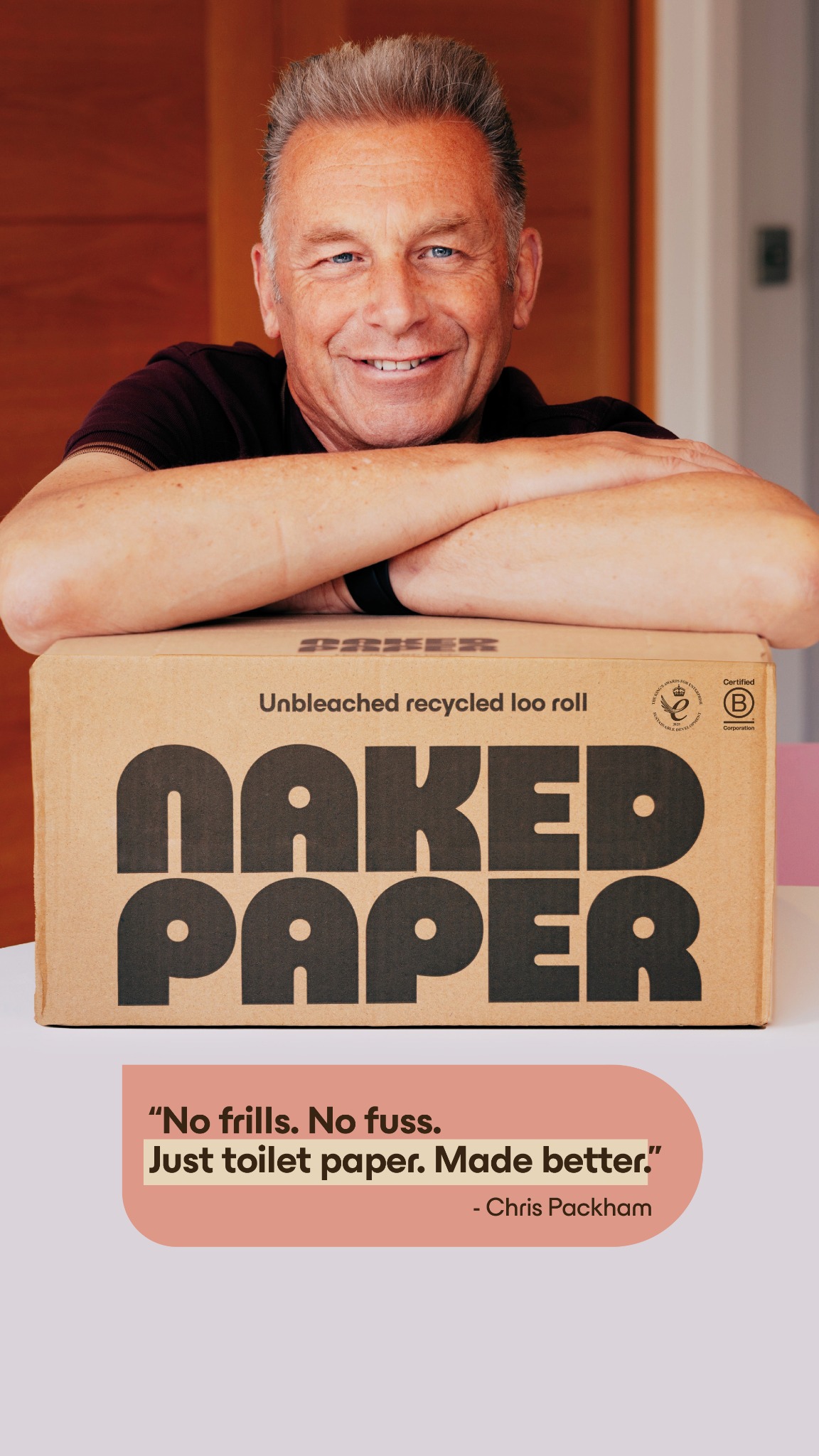 Naked Paper Facebook ad from Oct 23, 2025