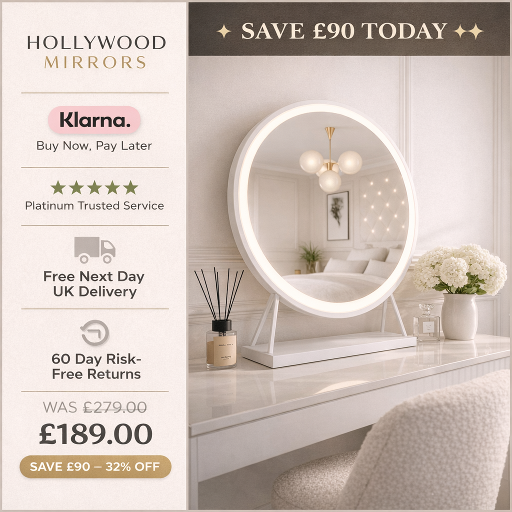 Hollywood Mirrors Facebook ad