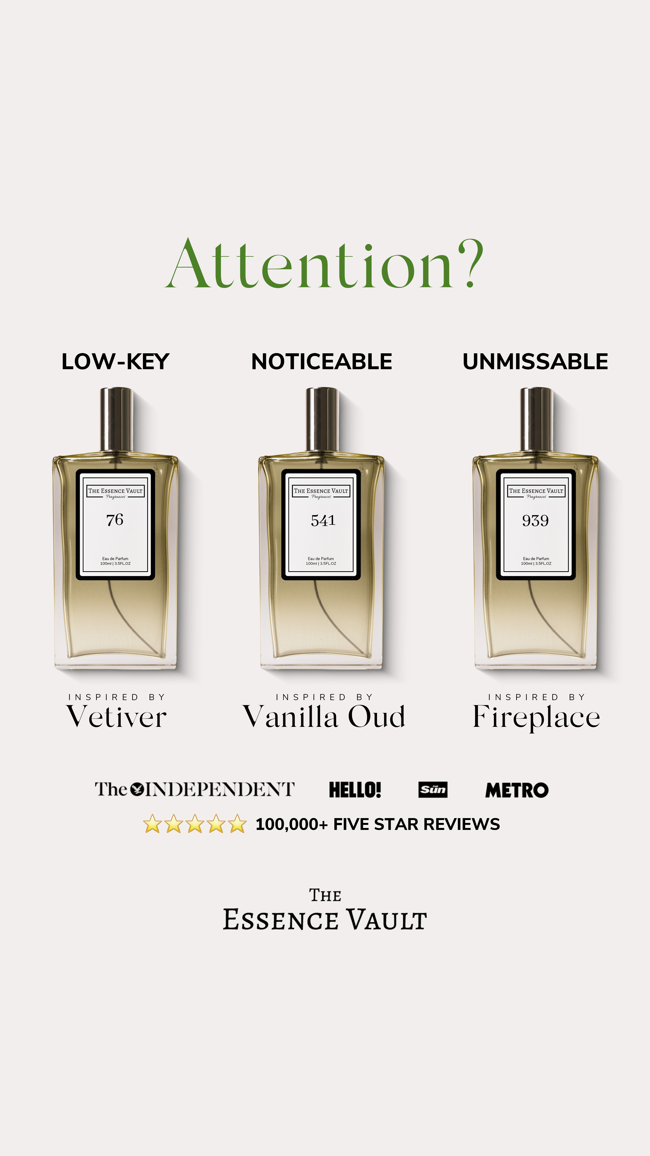 The Essence Vault Facebook ad from Dec 29, 2025