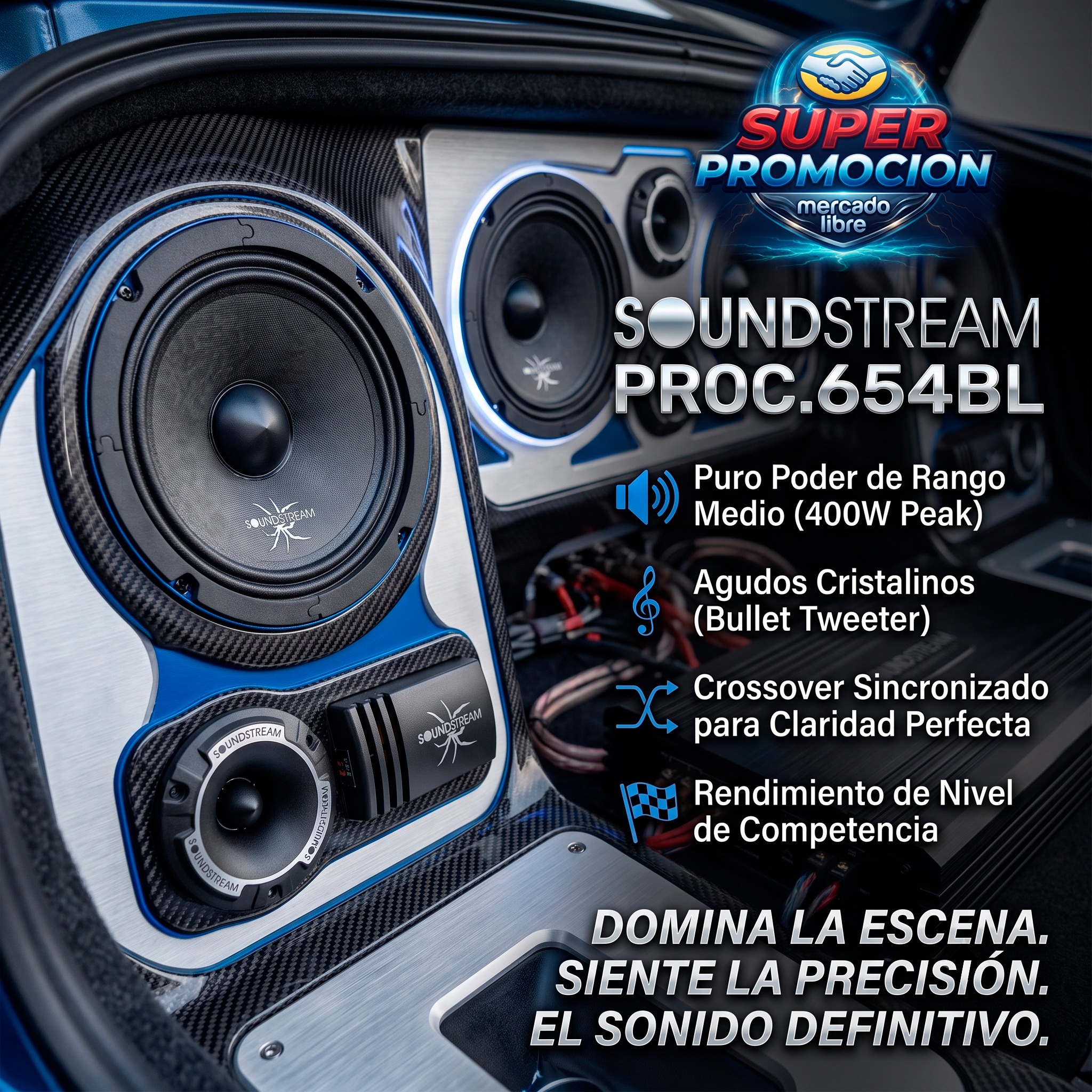 Axel by Steelpro Facebook ad: ¡SUPER PROMOCION EN Mercado Libre!