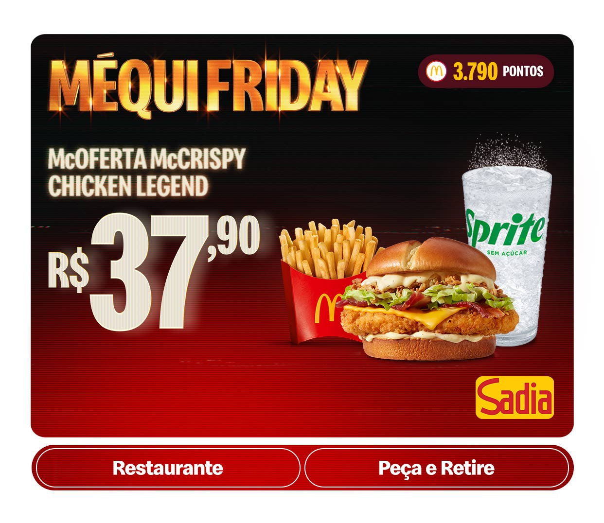 McDonald's Facebook ad