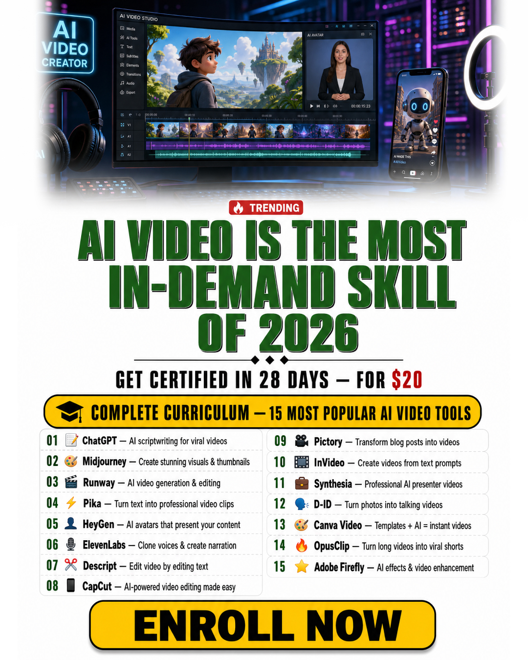 AI Simplified Facebook ad