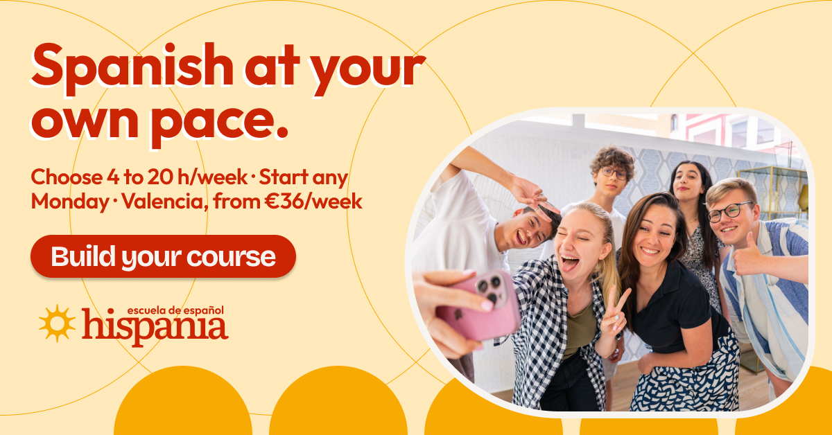 Hispania, escuela de español Facebook ad